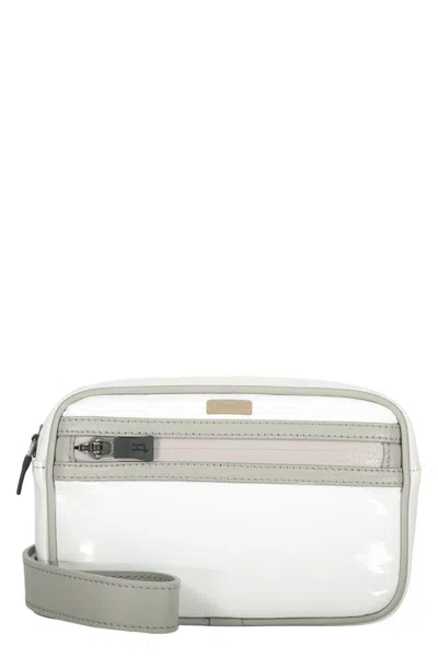Herno Belt Bag With Logo In White
