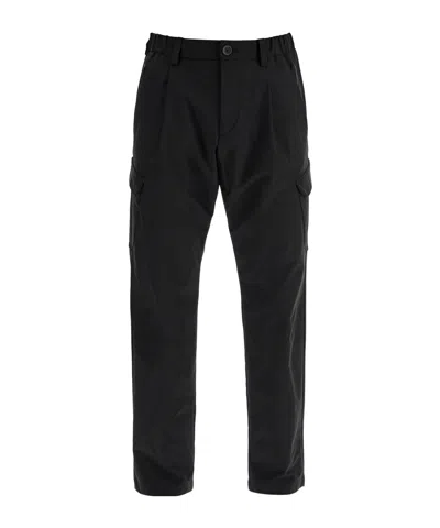 Herno Belt-loop Casual Pants In Black