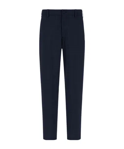 Herno Belt-loop Casual Pants In Black