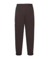 Herno Belt Loop Casual Pants In Brown