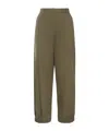 Herno Belt Loop Casual Pants In Green