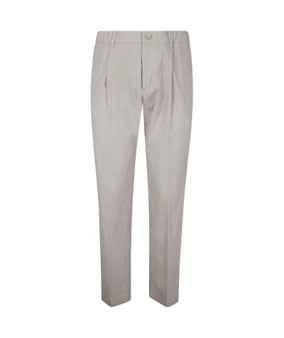 Herno Belt Loops Slacks In Gray
