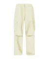 Herno Belt Loops Slacks In White