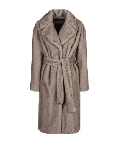 HERNO BELTED COAT
