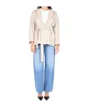 Herno Belted Jacket In Pink