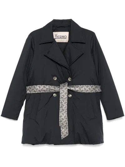 HERNO BELTED TRENCH COAT