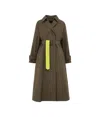 HERNO BELTED TRENCH COAT
