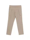 Herno Belt-loop Cargo Pants In Gold