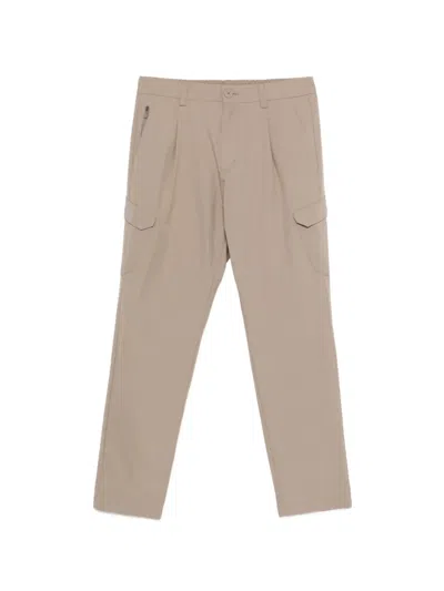 Herno Belt-loop Cargo Pants In Gold