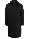 Herno Men's Bench Parka Gore Windstopper Top In Black