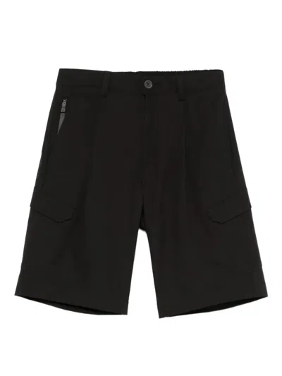 Herno Cargo Functional Bermudas In Black