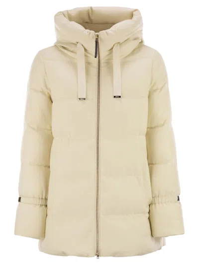 HERNO BI-STRETCH LUREX WOOL JACKET