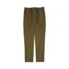 Herno Bicolor Polyester Cargo Pants In Green