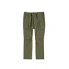 Herno Bicolor Polyester Cargo Pants In Green