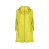 Herno Packable Polyester Raincoat In Yellow