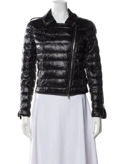 Pre-owned Herno Biker Jacket In Black