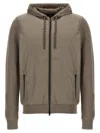 Herno Bimaterial Jacket In Beige