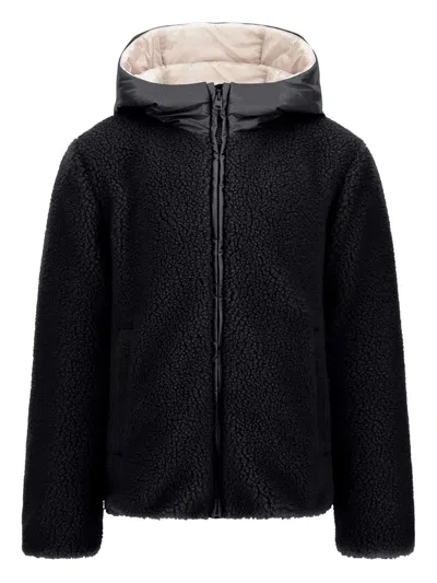 Herno 拉链连帽夹克 In Black