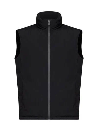 Herno Black 2 Layer Windstopper Padded Vest