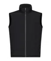 Herno Padded 2-layer Windstopper Vest In Black