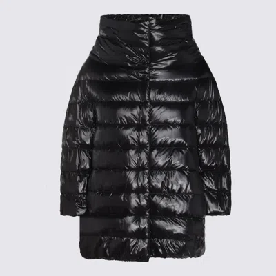 HERNO BLACK AMINTA DOWN JACKET