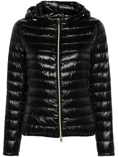 HERNO BLACK ANGELA JACKET