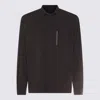 Herno Pocketed Cuffed Long Zip Jacket In Brown