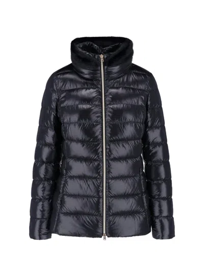 Herno Black Claudia Waterproof Down Jacket