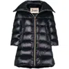 Herno Matilde Midi Down Jacket In Black