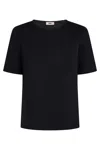 Herno Side Slits Cotton T-shirt Clothing