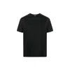 Herno Round-neck Basic T-shirt In Black