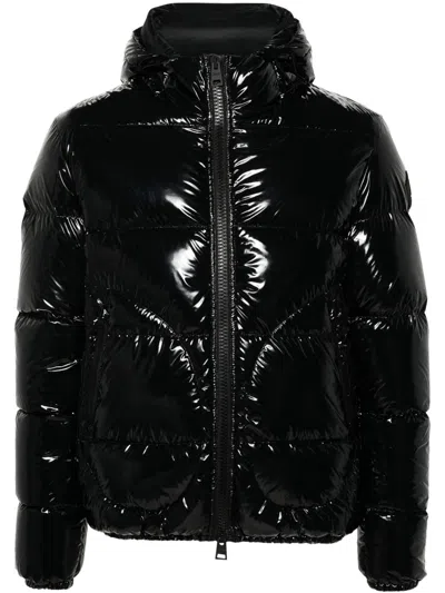 HERNO HERNO BLACK DOWN FILLED COMFORTER JACKET