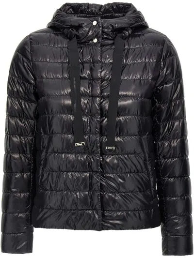 HERNO BLACK DOWN JACKET