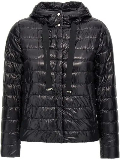 HERNO HERNO BLACK DOWN JACKET