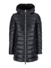 Herno Black Nylon Down Jacket