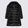 Herno Black Down Jacket In Black