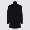Herno Coats Blacks And Greys In Black