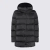 Herno Women's Down Jacket With Bib And Cruelty-free Fur Hood In Black