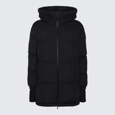 Herno Black Down Jacket In Negro