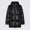 Herno Laminar Laminar Glazed Ripstop Oversize Down Jacket In Black