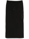 Herno Cargo Midi Skirt In Black