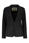 Herno Shawl Collar Blazer In Black