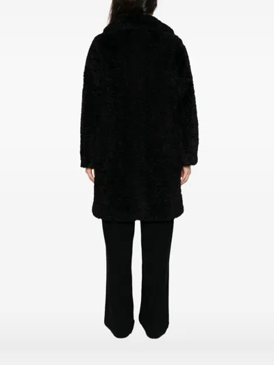 Herno Black Fur Coat