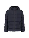 Herno Black Il Bomber Technical Down Jacket In Multi