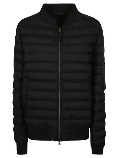 Herno Black L Aviatore Legend Bomber Jacket In Multi
