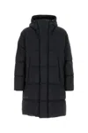 Herno Medium Parka Puffer Polyester Parka In Black