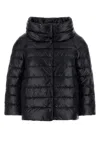 Herno Black Nylon Down Jacket In Black