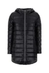 Herno Black Nylon Down Jacket