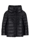 Herno Black Nylon Down Jacket In Black