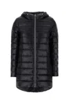 Herno Black Nylon Down Jacket In Black